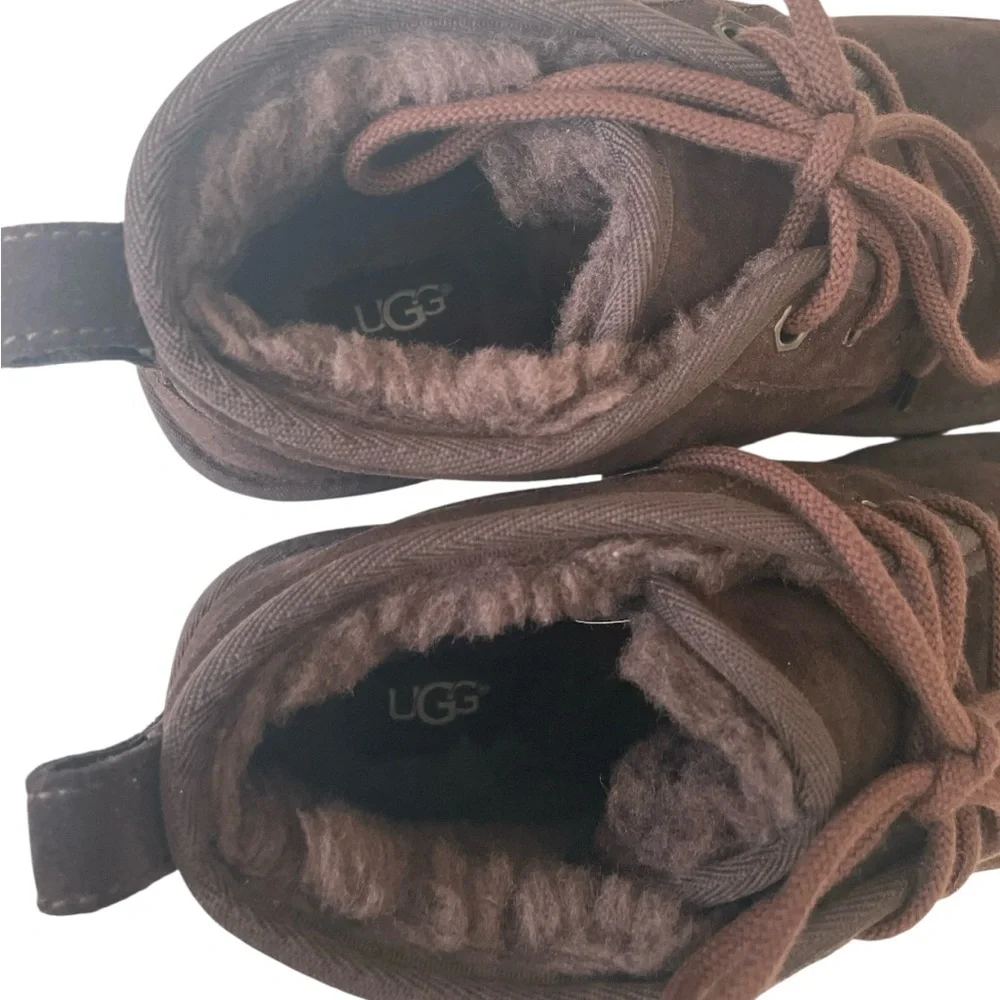 Ugg Neumel Distressed Burnt Cedar Brown Men’s 8 - Picture 7 of 10